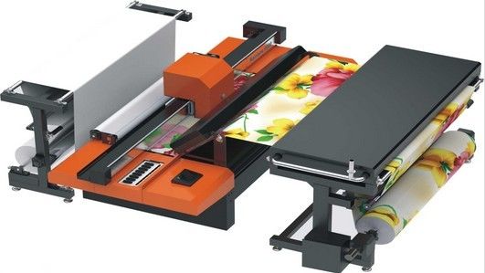 Machine van de de Stoffendruk van Inkjet van de hoge snelheidsriem de digitale