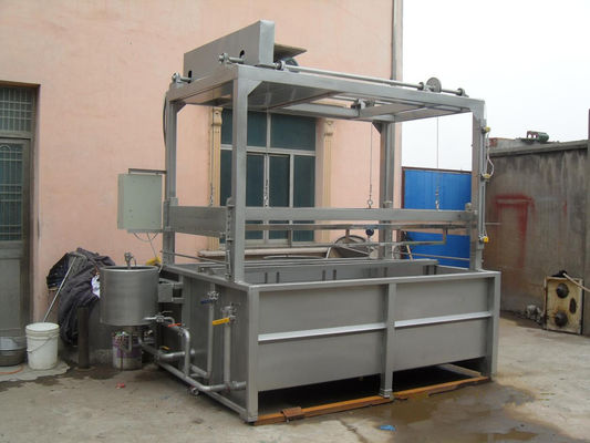 Het automatische Kledingstukheftoestel hangt Vervende Machine met horizontale rechthoekige kom
