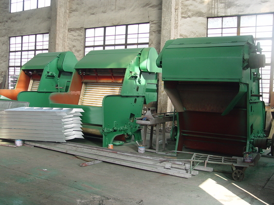 1830mm Wol het Schuren Machine om wol of katoen met v-Riem te voeden
